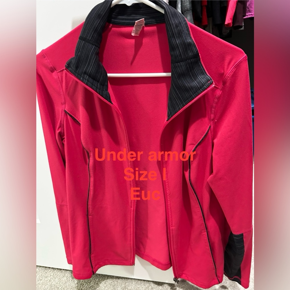Under Armour Women's Vibrant Pink Utility Jacket